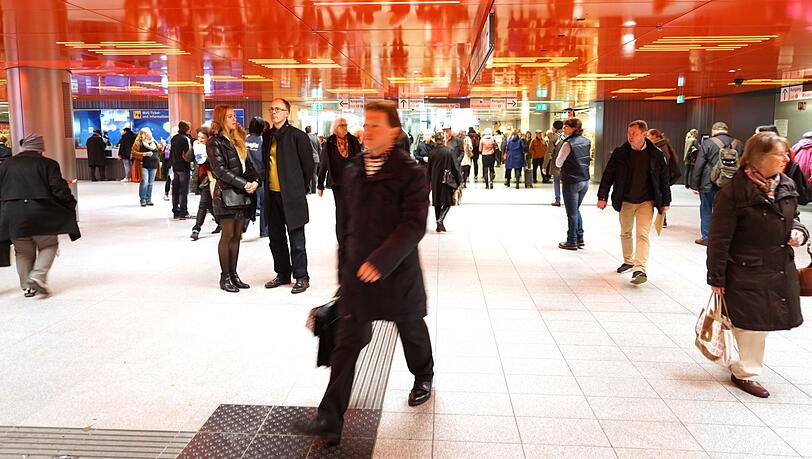 Der Vorfall ereignete sich im Zwischengeschoss des U-Bahnhofs Marienplatz. (Archivbild) Der Vorfall ereignete sich im Zwischengeschoss des U-Bahnhofs Marienplatz. (Archivbild)