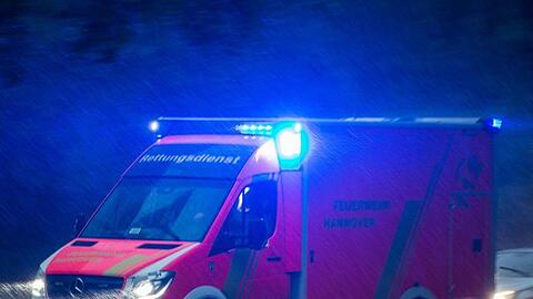 Ein Krankenwagen fährt mit Blaulicht. Foto: Silas Stein/dpa/Archivbild/Archivbild