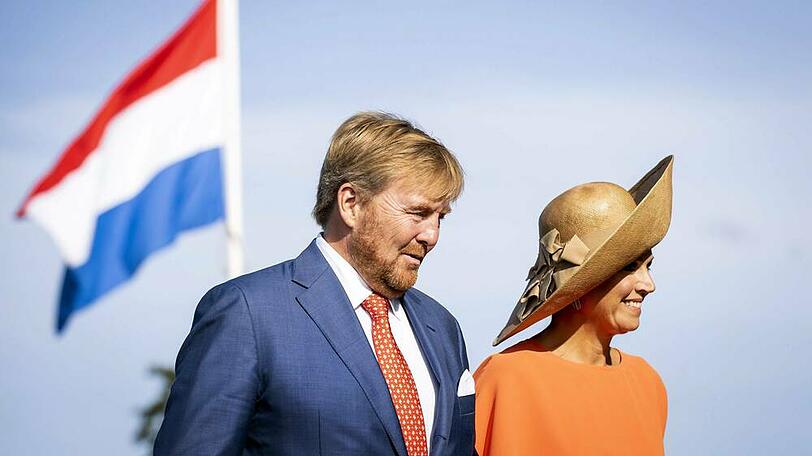 Willem-Alexander und Máxima bei einem öffentlichen Auftritt vor knapp einem Monat
