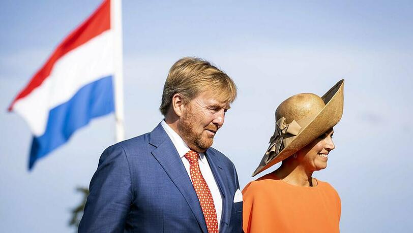 Willem-Alexander und Máxima bei einem öffentlichen Auftritt vor knapp einem Monat Willem-Alexander und Máxima bei einem öffentlichen Auftritt vor knapp einem Monat