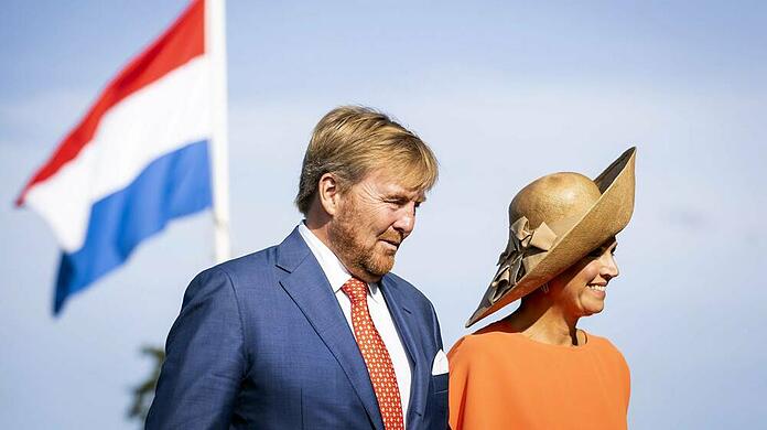 Willem-Alexander und Máxima bei einem öffentlichen Auftritt vor knapp einem Monat