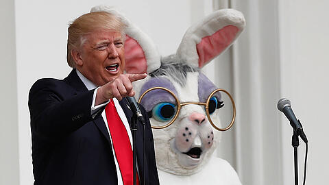 US-Präsident Donald Trump gratulierte Recep Tayyip Erdogan (nicht im Bild) zum Wahlausgang in der Türkei.