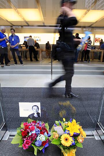Bilder: So trauert die Welt um Visionär Steve Jobs