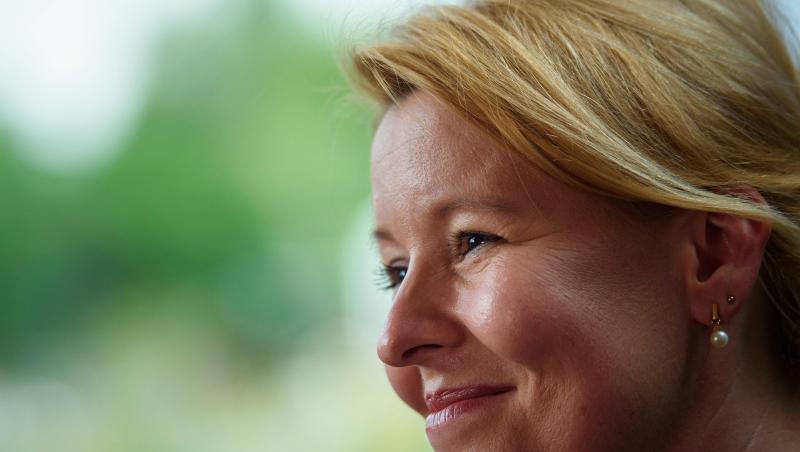 Franziska Giffey (SPD), Bundesministerin für Familie, Senioren, Frauen und Jugend. Foto: Gregor Fischer/Archivbild Franziska Giffey (SPD), Bundesministerin für Familie, Senioren, Frauen und Jugend. Foto: Gregor Fischer/Archivbild