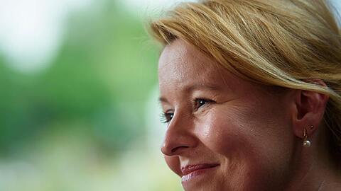Franziska Giffey (SPD), Bundesministerin für Familie, Senioren, Frauen und Jugend. Foto: Gregor Fischer/Archivbild