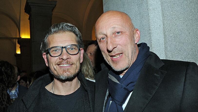 Der Schauspieler Götz Otto (l) und der Regisseur Oliver Hirschbiegel. Der Schauspieler Götz Otto (l) und der Regisseur Oliver Hirschbiegel.