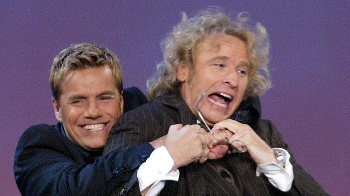Wird Dieter Bohlen einen Diss-Track über Thomas Gottschalk produzieren? Rapper Farid Bang macht dem Poptitanen ein Angebot.
