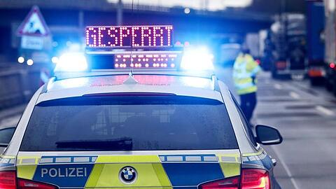 Nach dem Unfall bildete sich ein leichter Rückstau auf der Autobahn. (Symbolbild)