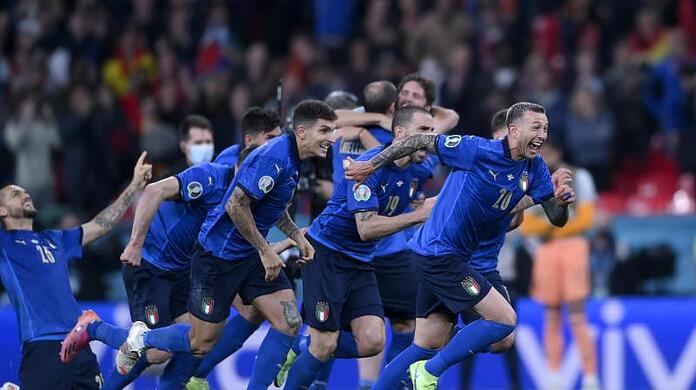 Italien spielt am Sonntag im Finale in Wembley um den EM-Titel.