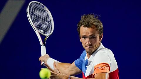 Der Russe Daniil Medwedew ist die neue Nummer eins der ATP-Weltrangliste.
