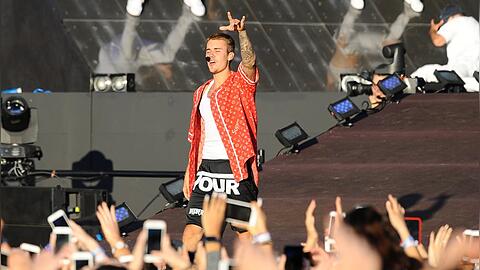 Justin Bieber im Hyde Park 2017.
