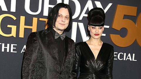 Jack White und Olivia Jean bei einem gemeinsamen Auftritt.