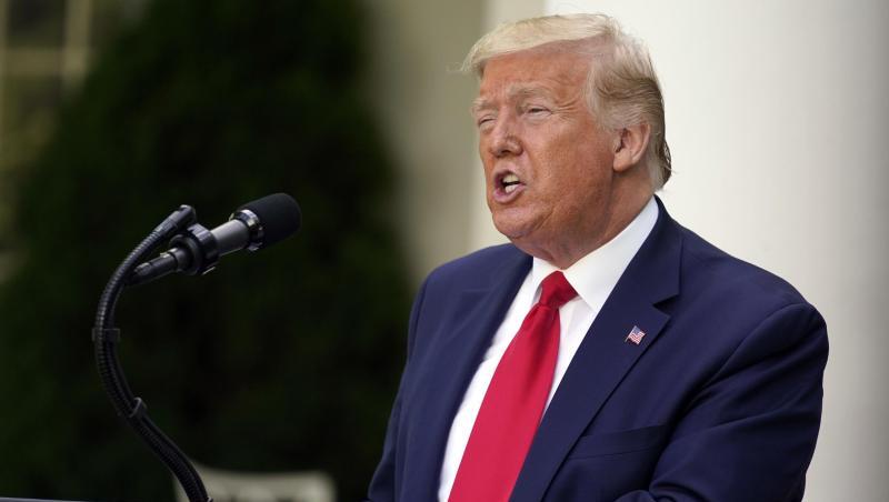 Präsident Donald Trump spielt beim US-Einreisestopp aus Europa auf Zeit. Präsident Donald Trump spielt beim US-Einreisestopp aus Europa auf Zeit.
