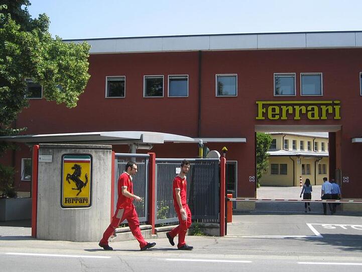 Ferrari-Werk in Maranello.