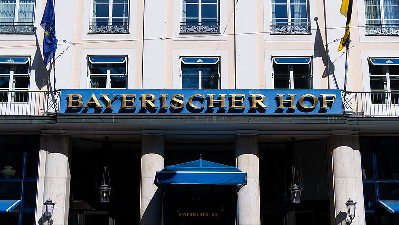 Ort des Geschehens: Das Hotel Bayerischer Hof in München. (Archivbild) Ort des Geschehens: Das Hotel Bayerischer Hof in München. (Archivbild)