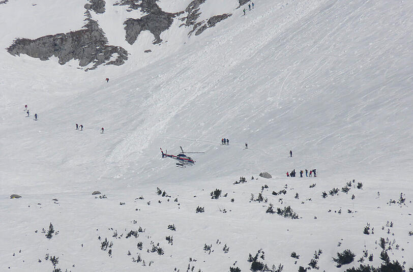 Vater und Sohn sterben bei einem Bergdrama im "Wilden Kaiser". Die Bilder von der Unfallstelle und dem Rettungseinsatz.