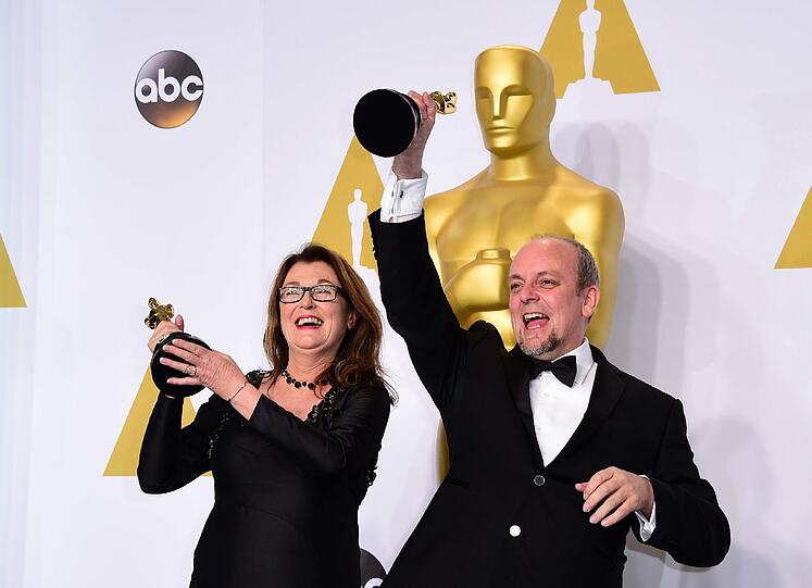 Strahlende Gewinner, Bilder aus der Show: So waren die Oscars 2015