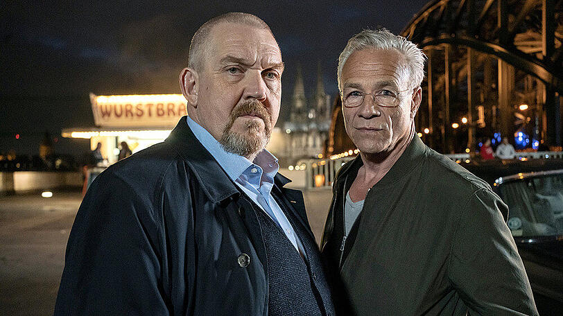 Max Ballauf (Klaus J. Behrendt, r.) und Freddy Schenk (Dietmar Bär) im neuesten Kölner "Tatort: Gefangen".