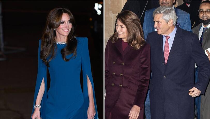 Neben Prinz William stehen Prinzessin Kate derzeit vor allem ihre Eltern Carole und Michael Middleton bei.