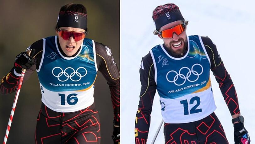 Coletta Rydzek und Bruder Johannes sind bei Olympia dabei.