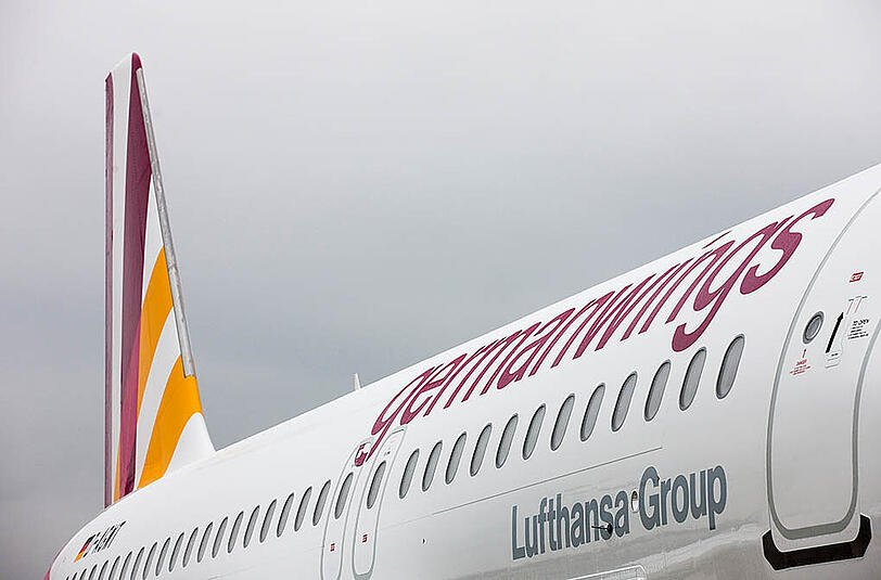 Ein Germanwings-Airbus musste in Düsseldorf notlanden.