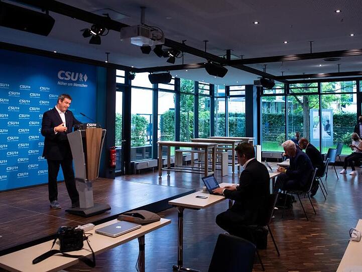 Markus Söder, CSU-Vorsitzender und Ministerpräsident von Bayern. Foto: Sven Hoppe/dpa