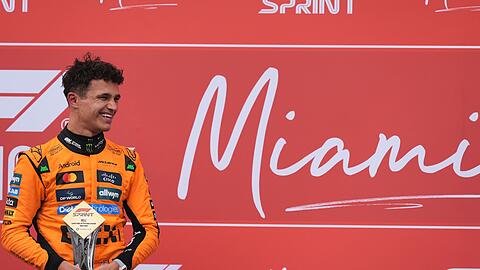 Lando Norris war im Chaos-Sprint von Miami richtig cool.