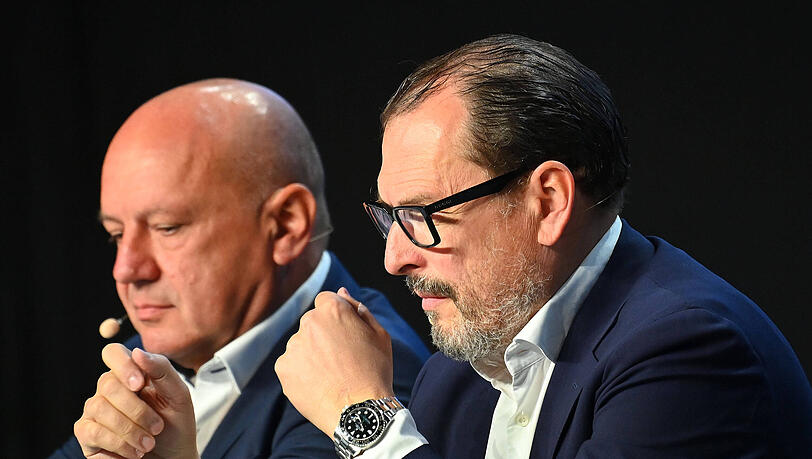 Bekam eine Nachricht von Ismaik-Anwalt Peter Gauweiler: Christian Bay (rechts). Bekam eine Nachricht von Ismaik-Anwalt Peter Gauweiler: Christian Bay (rechts).