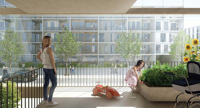 Der 1. Preis geht an die Wiener Architekten "AllesWirdGut".