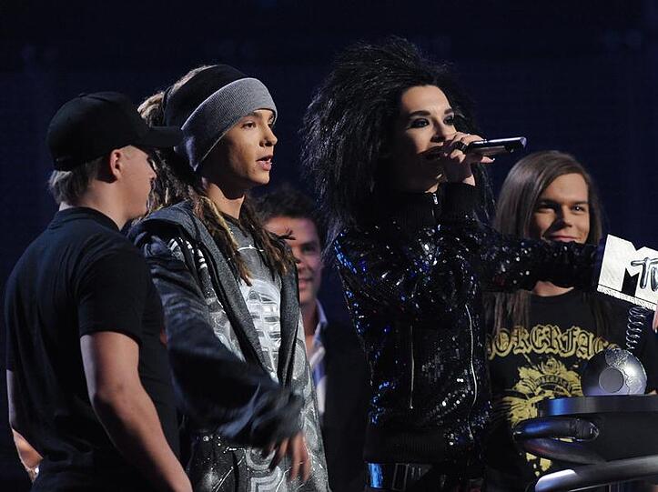 Tokio Hotel bei den MTV Europe Music Awards.