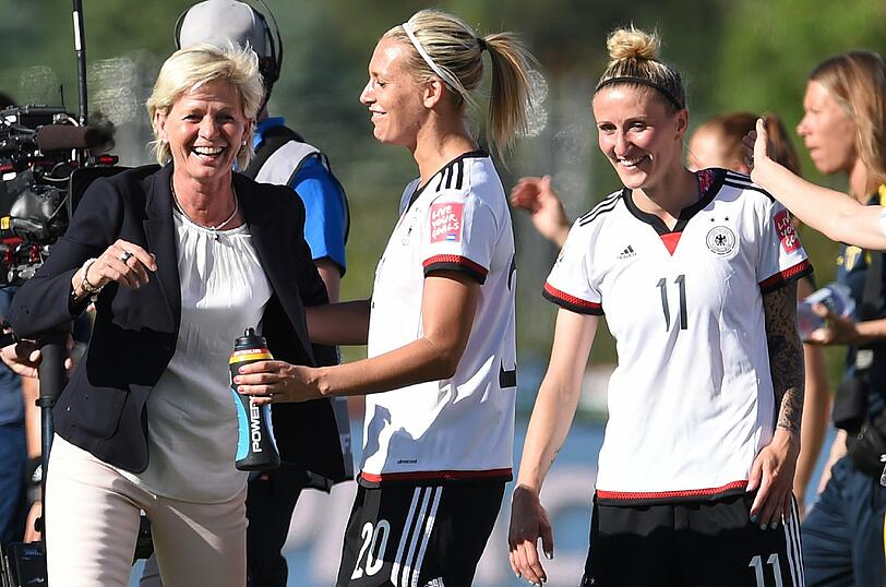 Deutschland steht im Viertelfinale. Die Bilder vom 4:1-Sieg gegen Schweden.