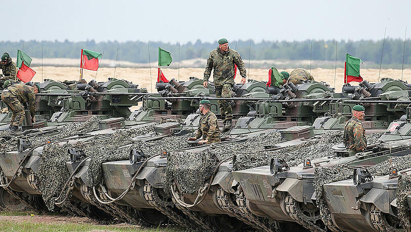 Die Nato berät heute über die Abschreckungsmaßnahmen gegen Russland. Die Nato berät heute über die Abschreckungsmaßnahmen gegen Russland.