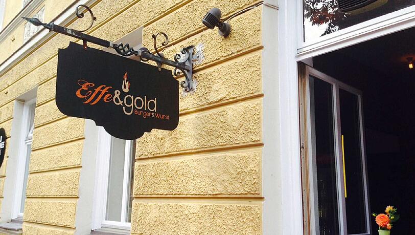 Das Effe und Gold in der Herzogstraße. Das Effe und Gold in der Herzogstraße.
