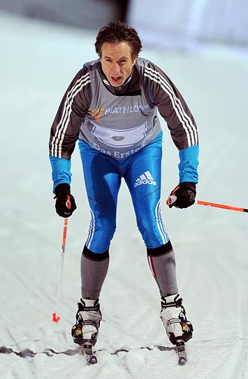 Ingolf Lück hechelte hinterher.