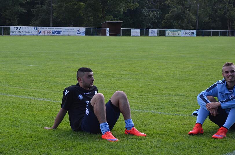 Durfte beim Löwen-Training am Dienstagnachmittag mitmachen: Aias Aosman.