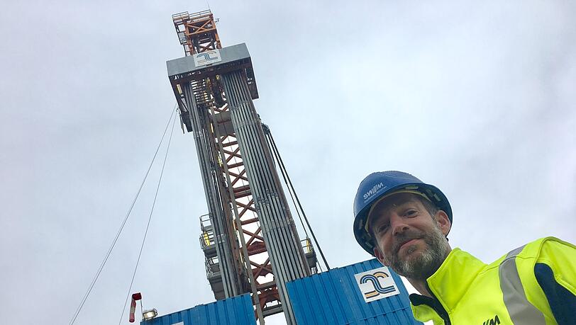 Geothermie-Projektleiter bei den SWM: Michael Meinecke.