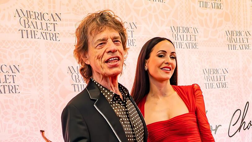 Da waren sie schon verlobt: Mick Jaggers und Melanie Hamrick.