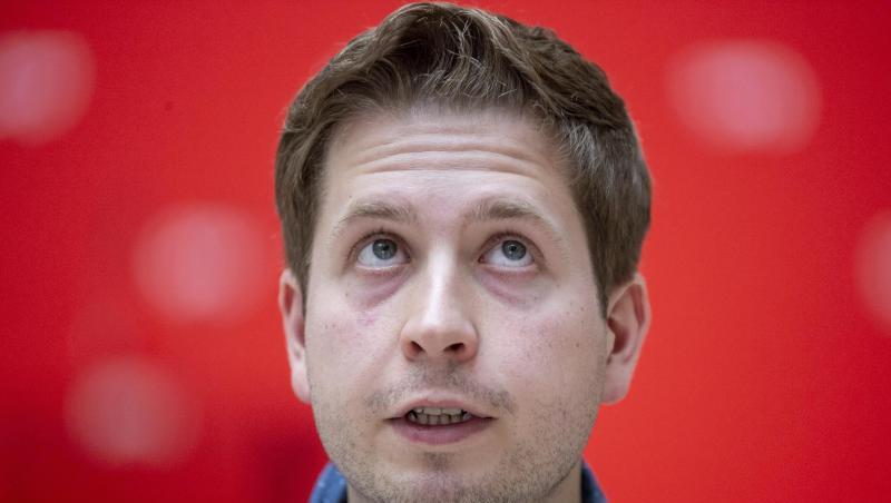 Der Juso-Vorsitzende Kevin Kühnert. Der Juso-Vorsitzende Kevin Kühnert.