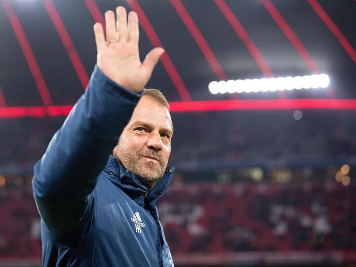 Fühlt sich beim FC Bayern richtig wohl: Trainer Hansi Flick.