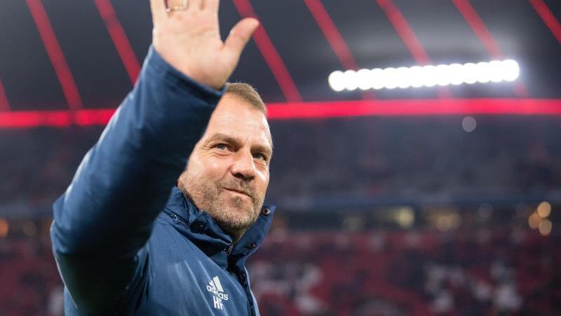 Fühlt sich beim FC Bayern richtig wohl: Trainer Hansi Flick. Fühlt sich beim FC Bayern richtig wohl: Trainer Hansi Flick.