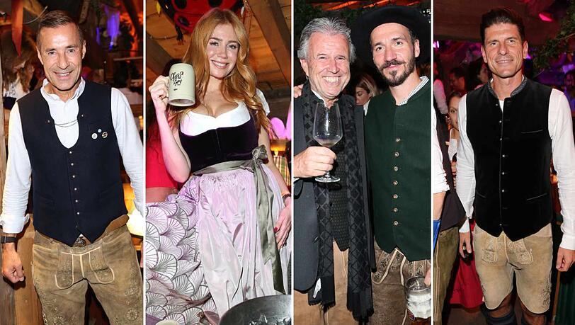 Zum finalen Wiesn-Wochenende geben die Promis nochmal richtig Vollgas.