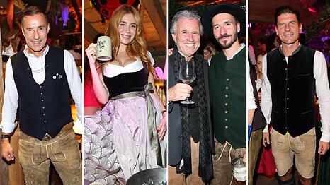 Zum finalen Wiesn-Wochenende geben die Promis nochmal richtig Vollgas.