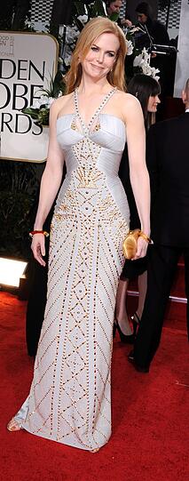Nicole Kidman bei den Golden Globes 2012.