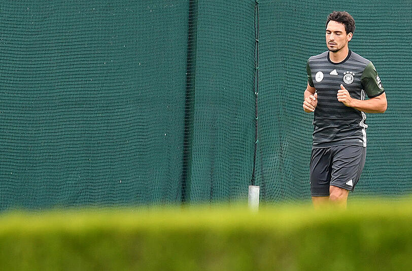 Einsamer Läufer: Mats Hummels