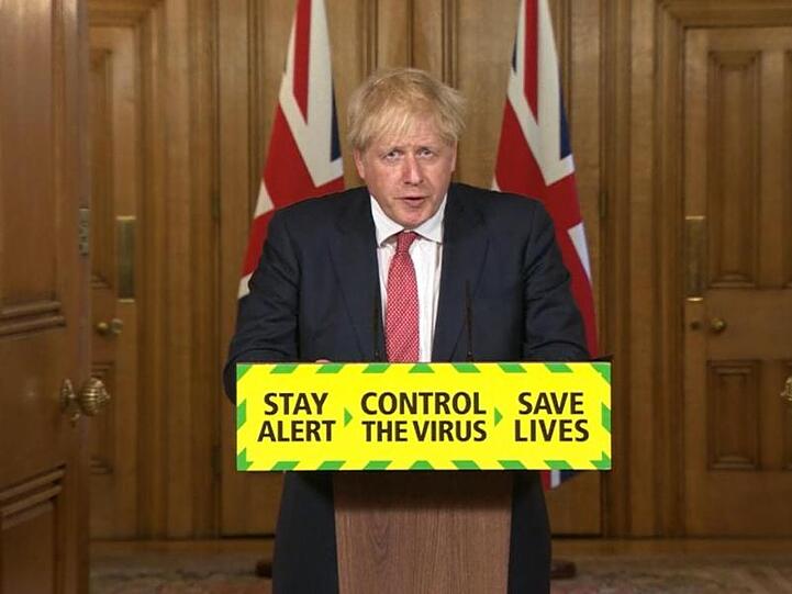 Boris Johnson will Großbritannien bis Weihnachten wieder zur Normalität zurückführen.