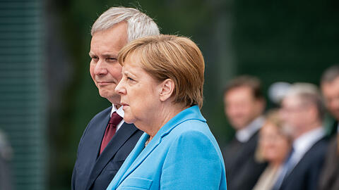 Bundeskanzlerin Angela Merkel am Mittwoch in Berlin.