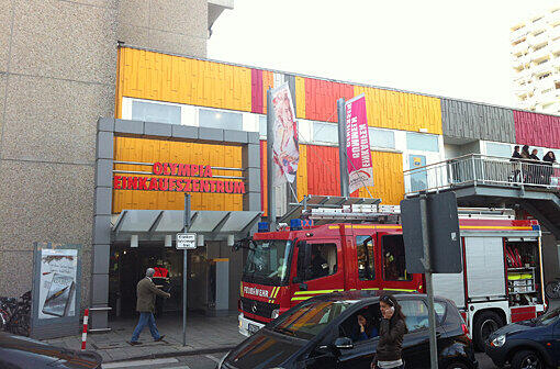 Feuerwehreinsatz im OEZ