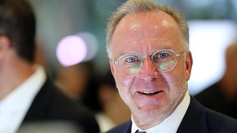 Vorstandschef Karl-Heinz Rummenigge. Foto: Simon Hofmann/Getty Images Europe/DFB/dpa