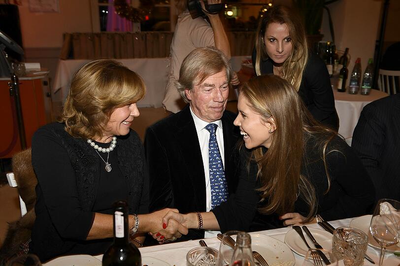 Ursula Prinzessin von Bayern, Leopold Poldi Prinz von Bayern und Victoria Swarovski