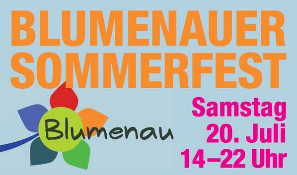 In der Blumenau gibt es ein Sommerfest mit vielen Attraktionen.